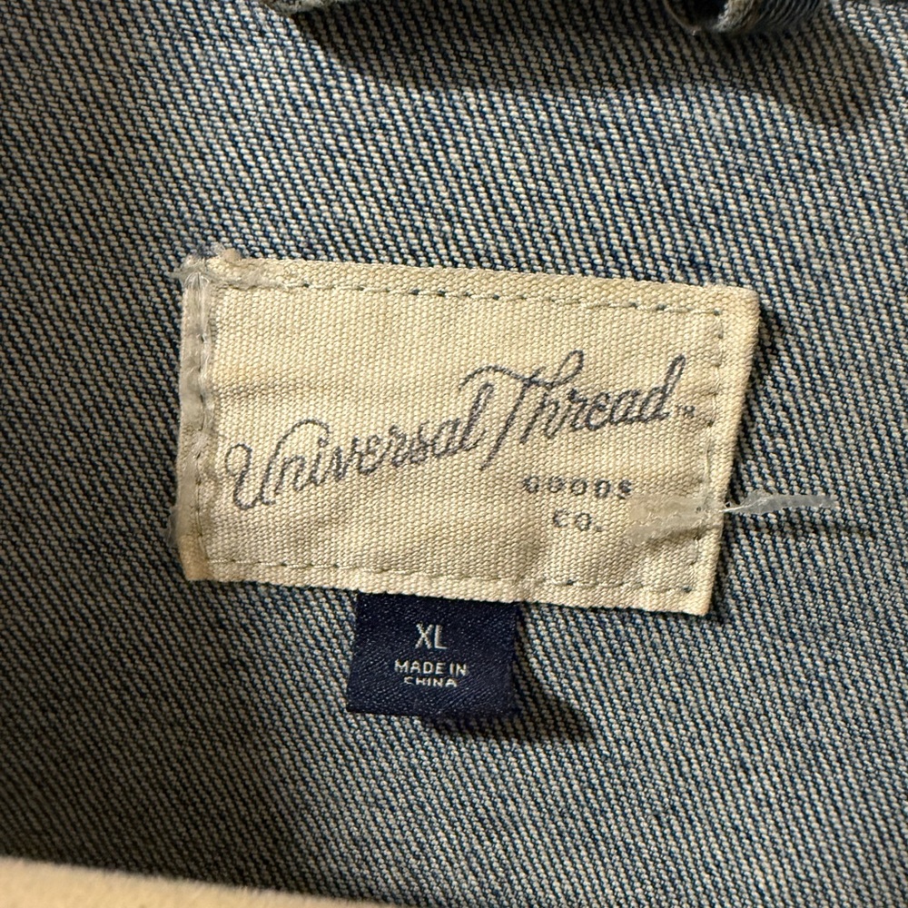Universal Thread Oversized Jean Jacket - image 3